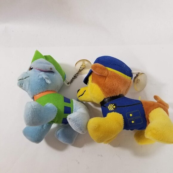 Paw Patrol Chase and Rocky Stuffed Plush Animal Toy Dolls w/Suction Cups… - Picture 2 of 7